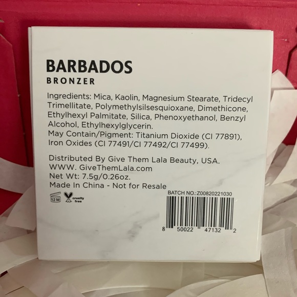 🛍NEW in Box “Give them Lala” Bronzer in Barbados.☀️FULL size! - Picture 8 of 10